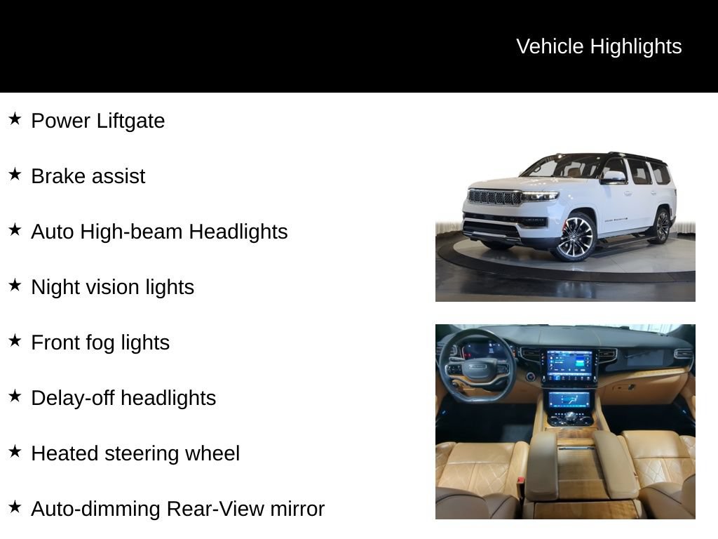 Used 2022 Jeep Grand Wagoneer Series III AWD/4WD image 19