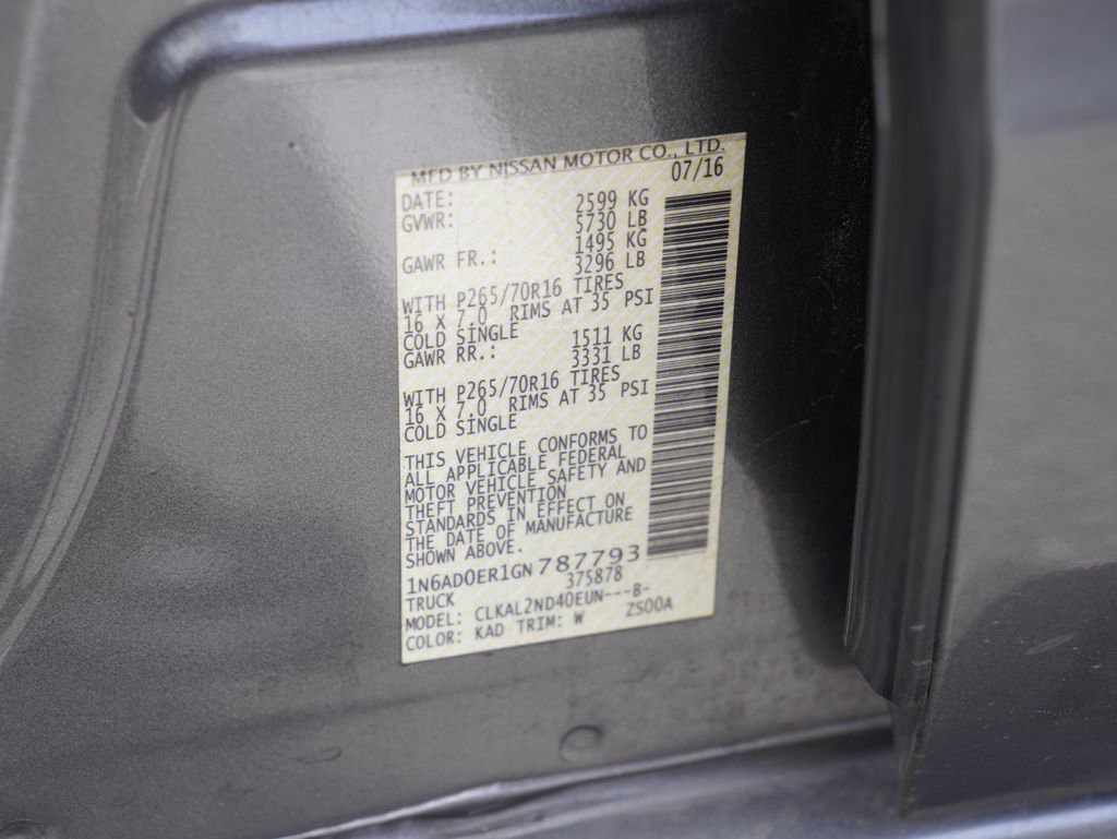 Used 2016 Nissan Frontier SV RWD image 27