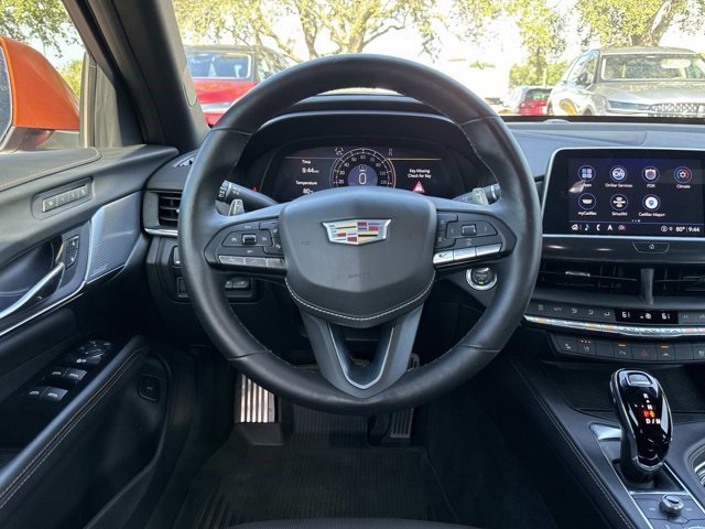 Certified 2023 Cadillac CT4 V w/ Navigation Package RWD image 17