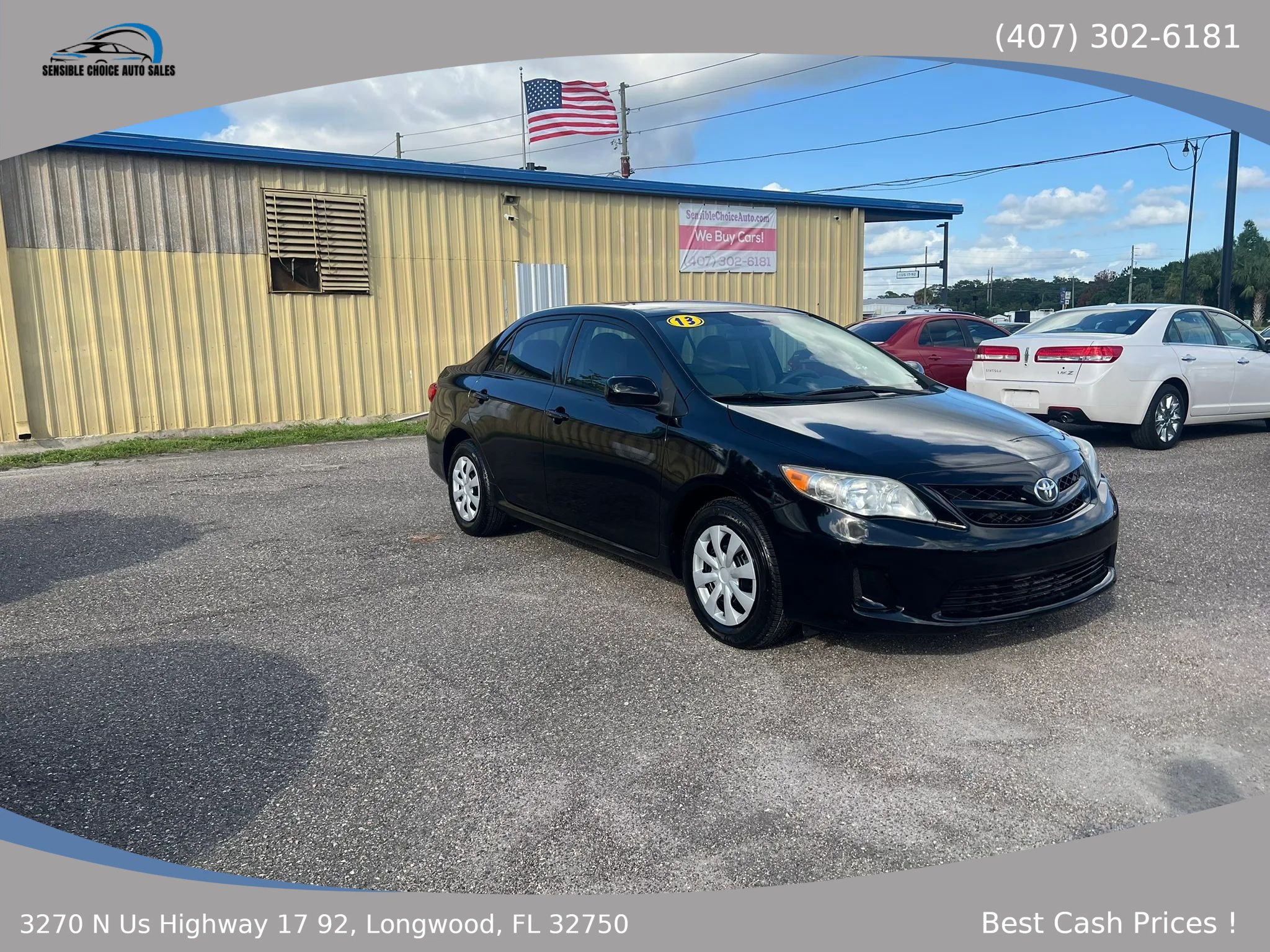 Used 2013 Toyota Corolla L