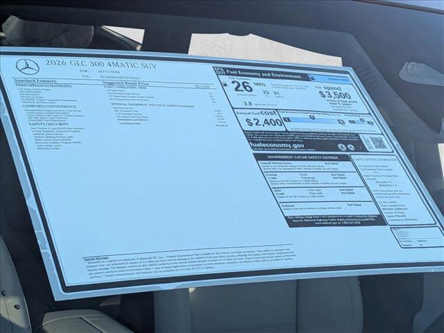 New 2026 Mercedes-Benz GLC 300 4MATIC image 18