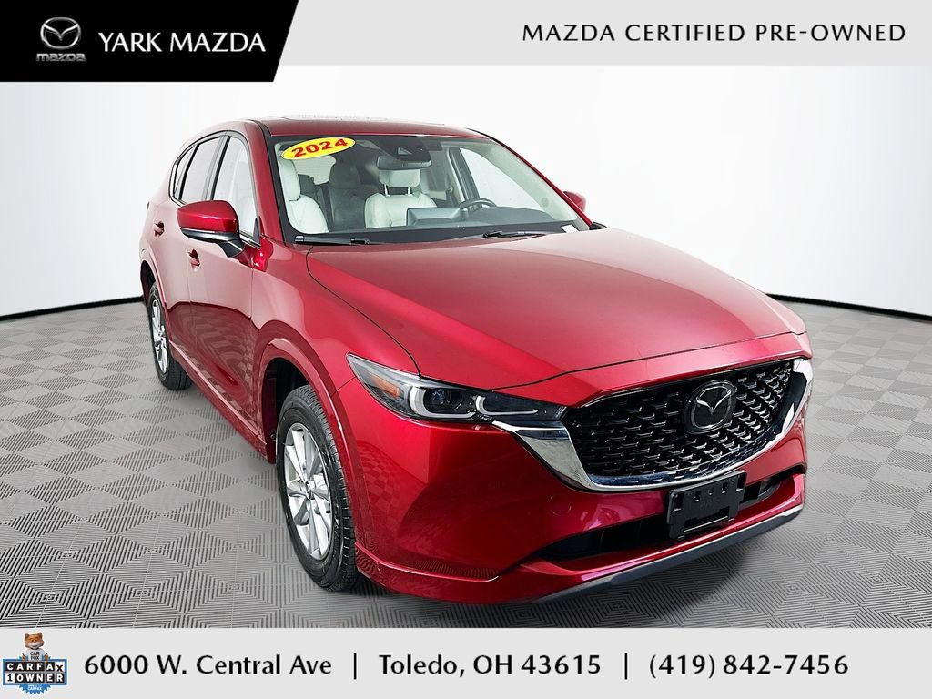 Certified 2024 MAZDA CX-5 AWD 2.5 S w/ Preferred Package