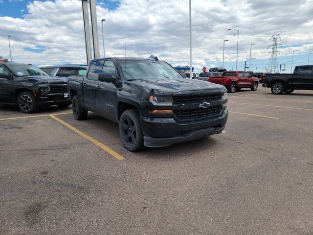 Used 2018 Chevrolet Silverado 1500 Custom w/ Custom Value Package AWD/4WD image 3