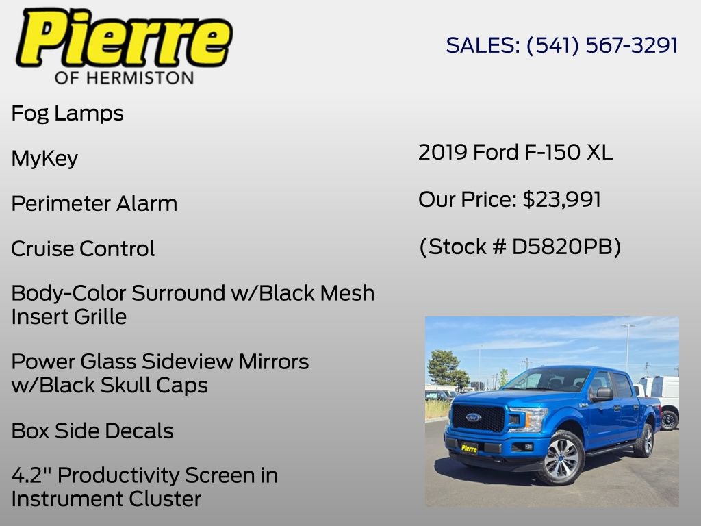 Used 2019 Ford F150 XL w/ Equipment Group 101A Mid AWD/4WD image 36