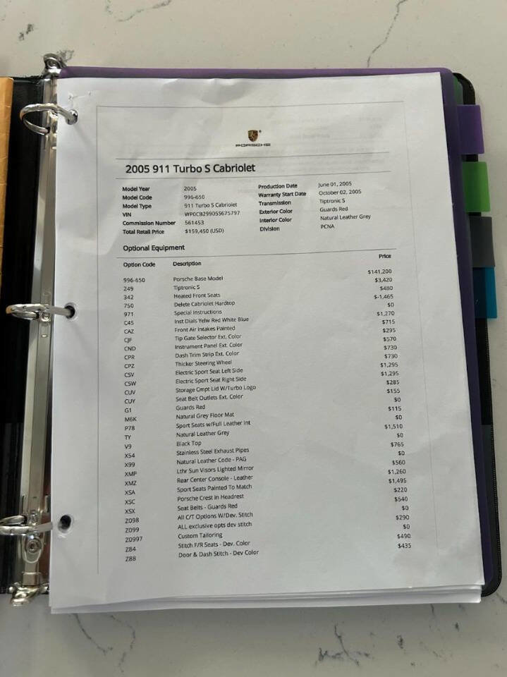 Used 2005 Porsche 911 Turbo S image 57