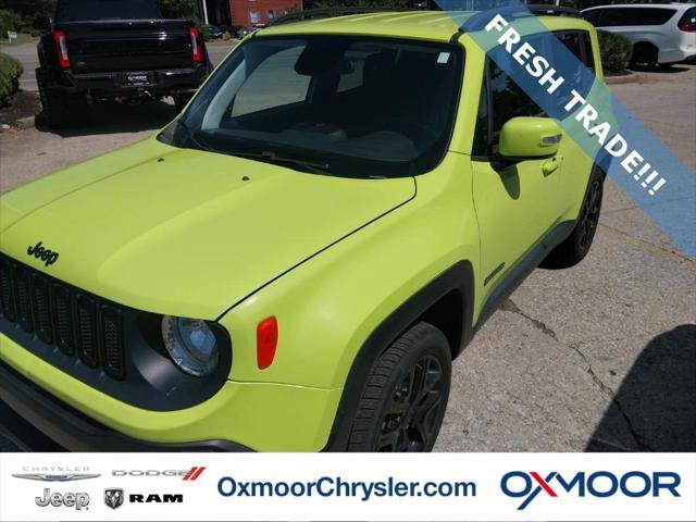 Certified 2018 Jeep Renegade Altitude