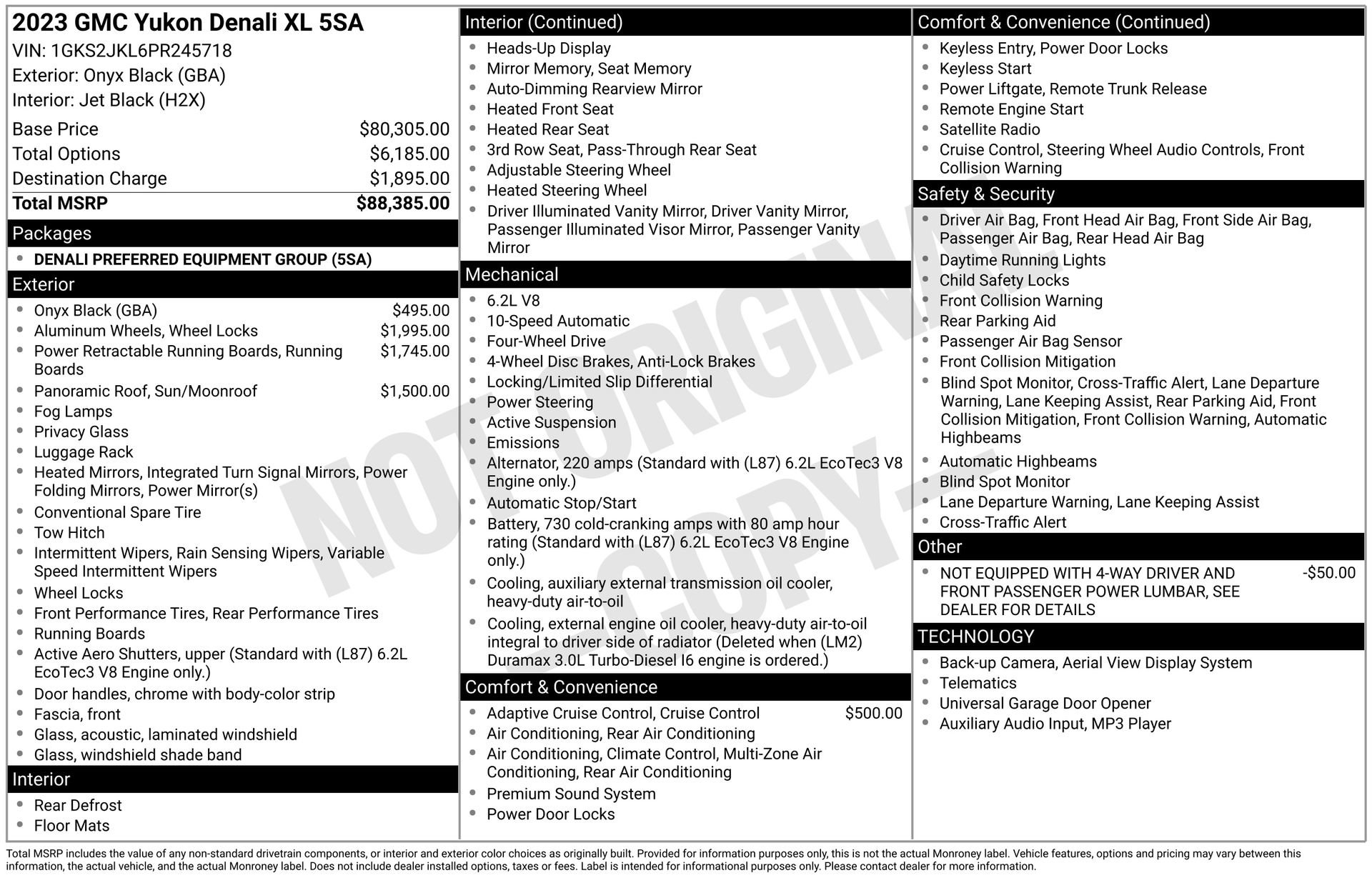 Used 2023 GMC Yukon XL Denali image 45