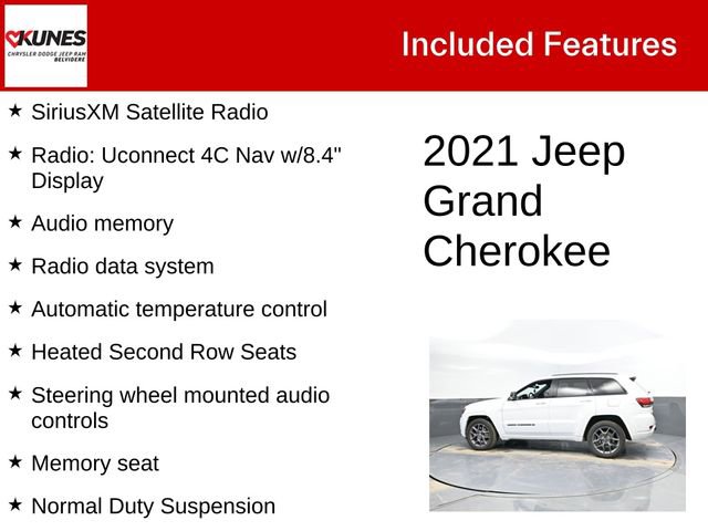 Used 2021 Jeep Grand Cherokee Limited w/ Quick Order Package 28K 80th image 4