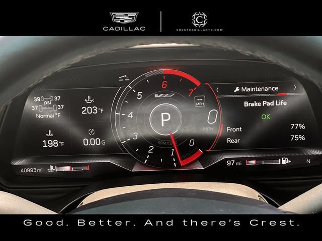 Certified 2022 Cadillac CT4 V w/ Navigation Package RWD image 19