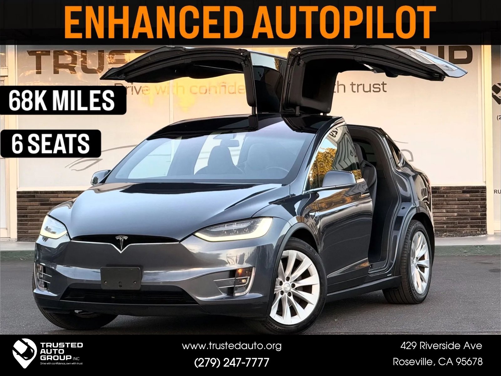 Used 2018 Tesla Model X 75D