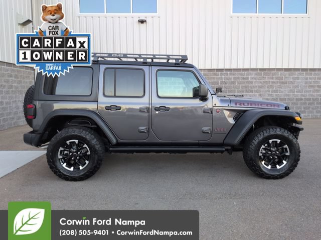 Used 2024 Jeep Wrangler Unlimited Rubicon AWD/4WD image 2