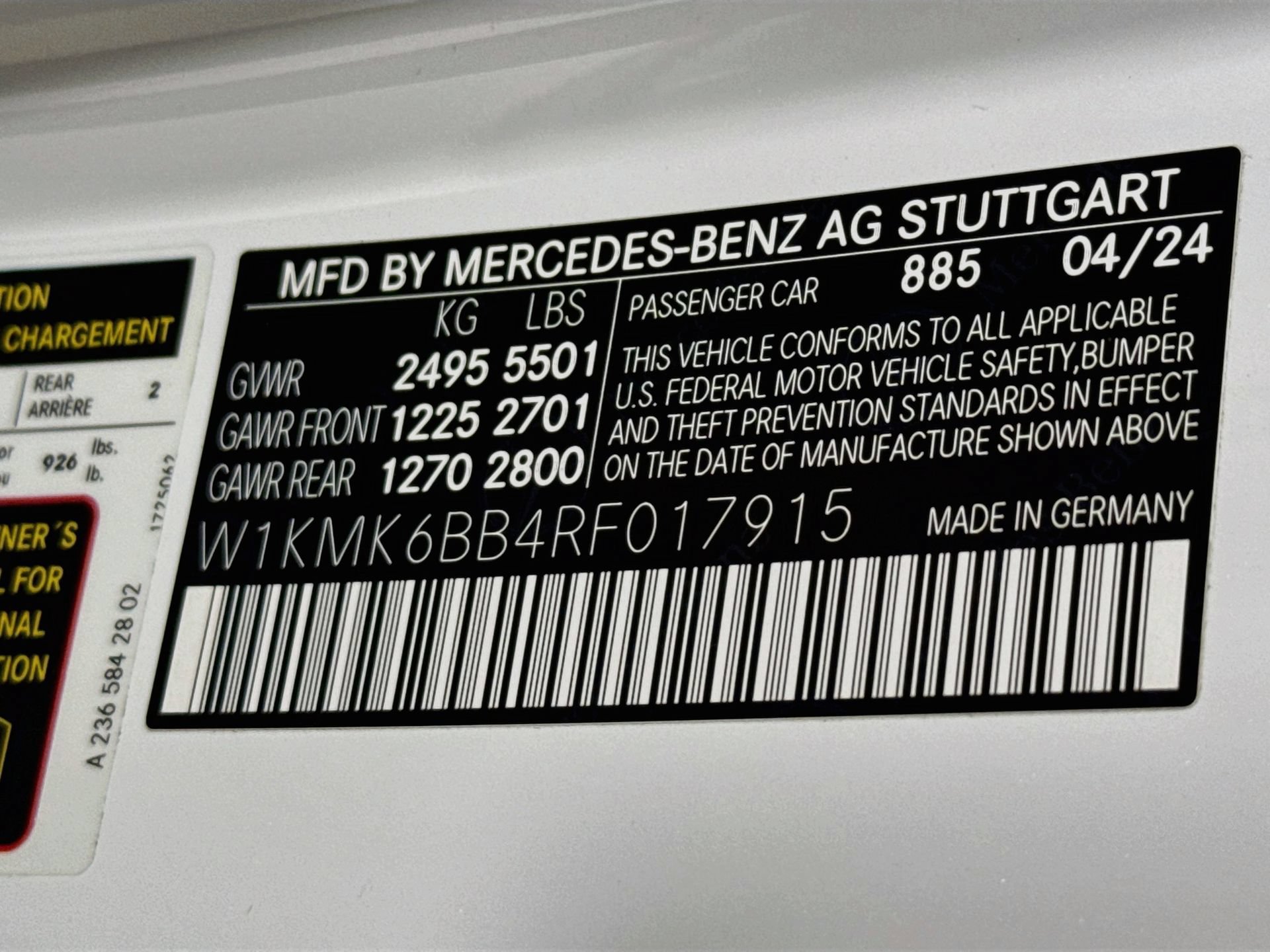 Certified 2024 Mercedes-Benz CLE 450 4MATIC Cabriolet image 34