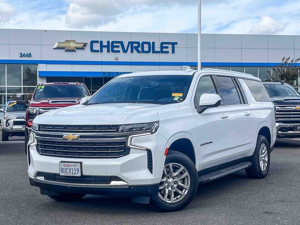 Used 2021 Chevrolet Suburban LT w/ Rear Media and Nav Package