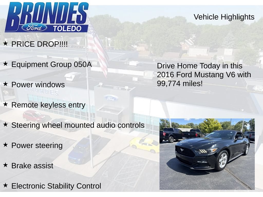 Used 2016 Ford Mustang Convertible RWD image 5
