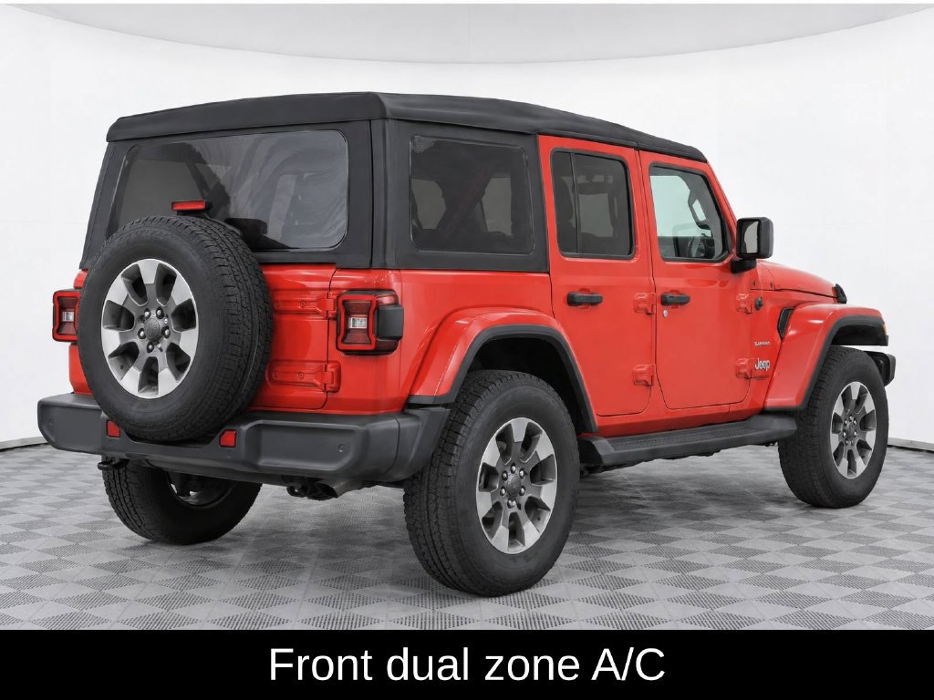 Used 2018 Jeep Wrangler Unlimited Sahara AWD/4WD image 3