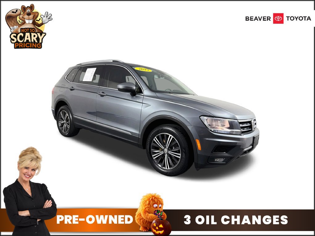 Used 2019 Volkswagen Tiguan SEL w/ 3rd Row Seat Package AWD/4WD image 1