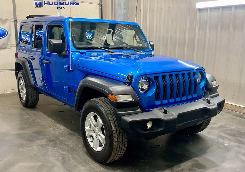 Used 2021 Jeep Wrangler Unlimited Sport w/ Sun And Sound Package