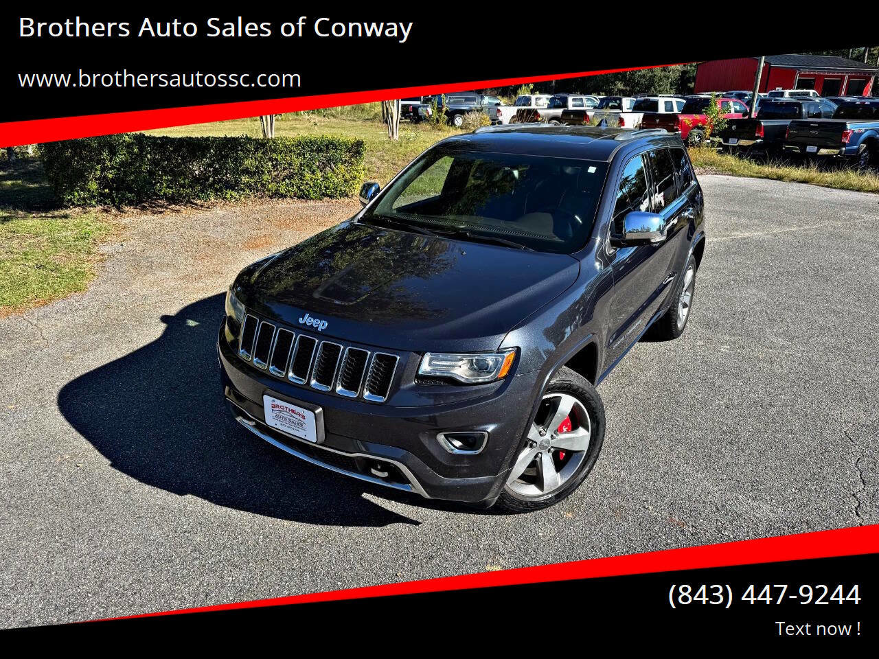 Used 2014 Jeep Grand Cherokee Overland w/ Advanced Technology Group