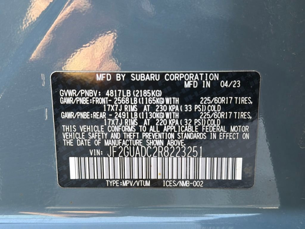 Certified 2024 Subaru Crosstrek 2.0i Premium image 49