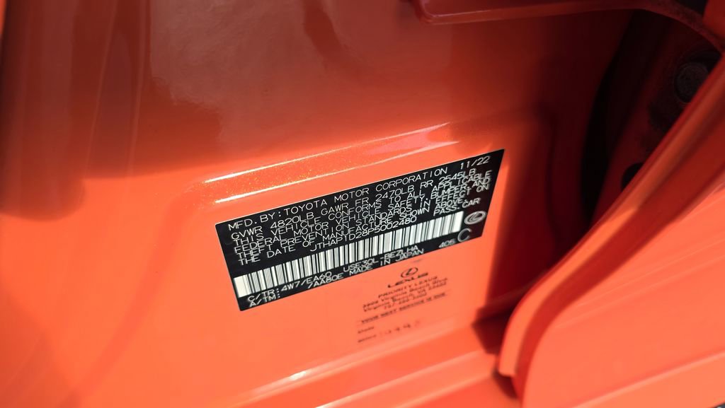 Used 2023 Lexus IS 500 w/ Special Appearance Package image 35