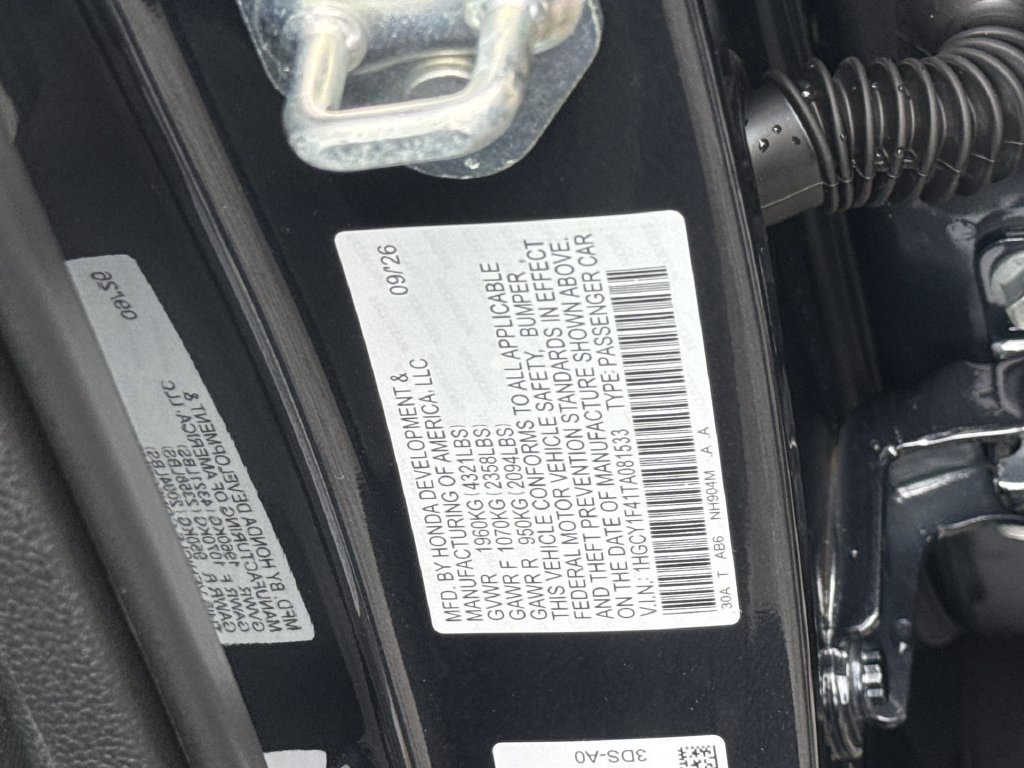 New 2026 Honda Accord SE image 27