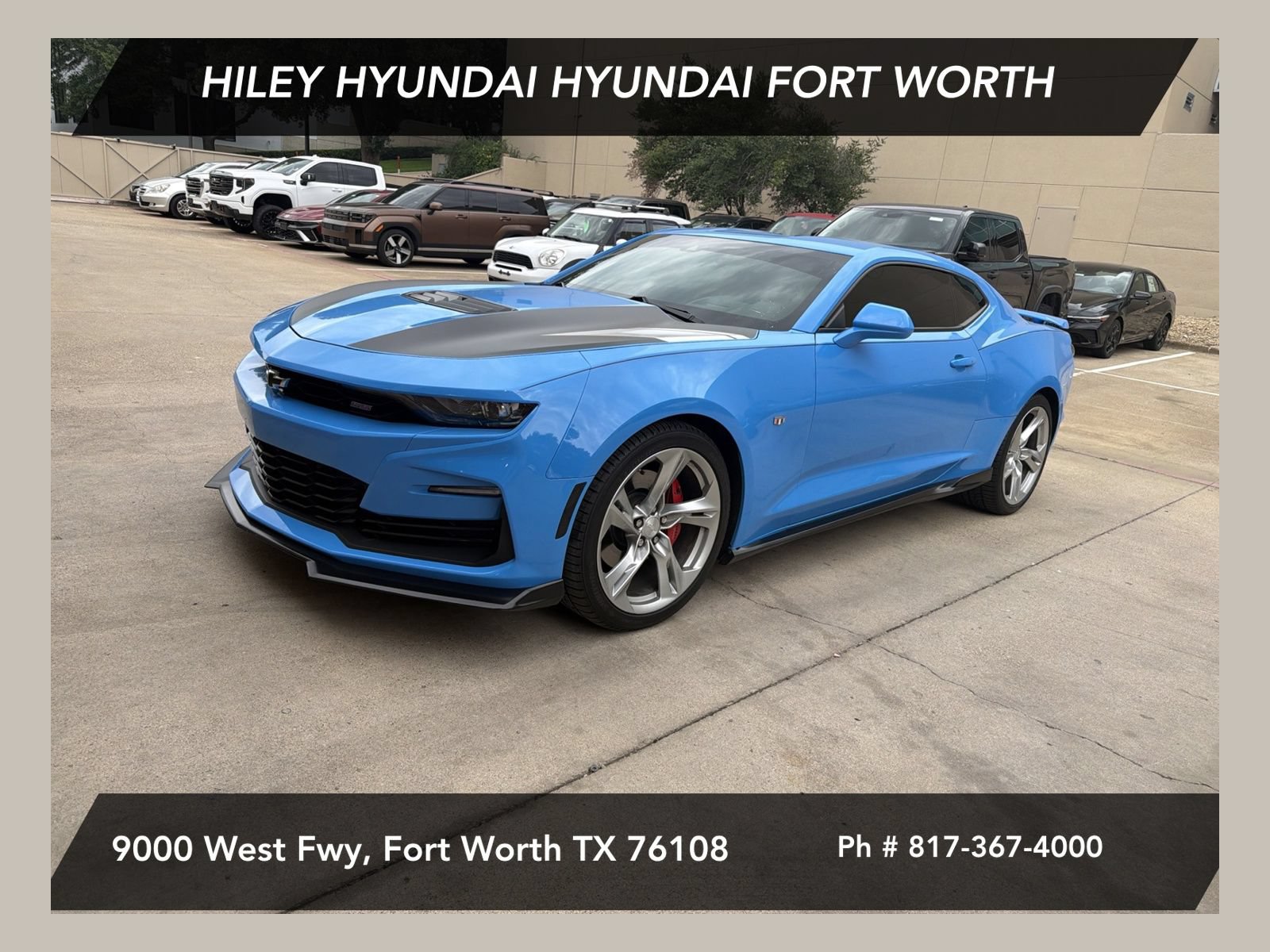 Used 2022 Chevrolet Camaro SS RWD image 1