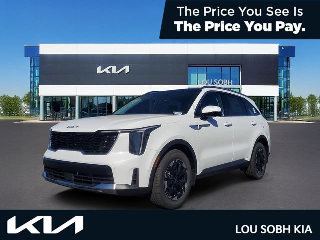 New 2026 Kia Sorento S w/ S Panoramic Sunroof Package FWD 360° Tour