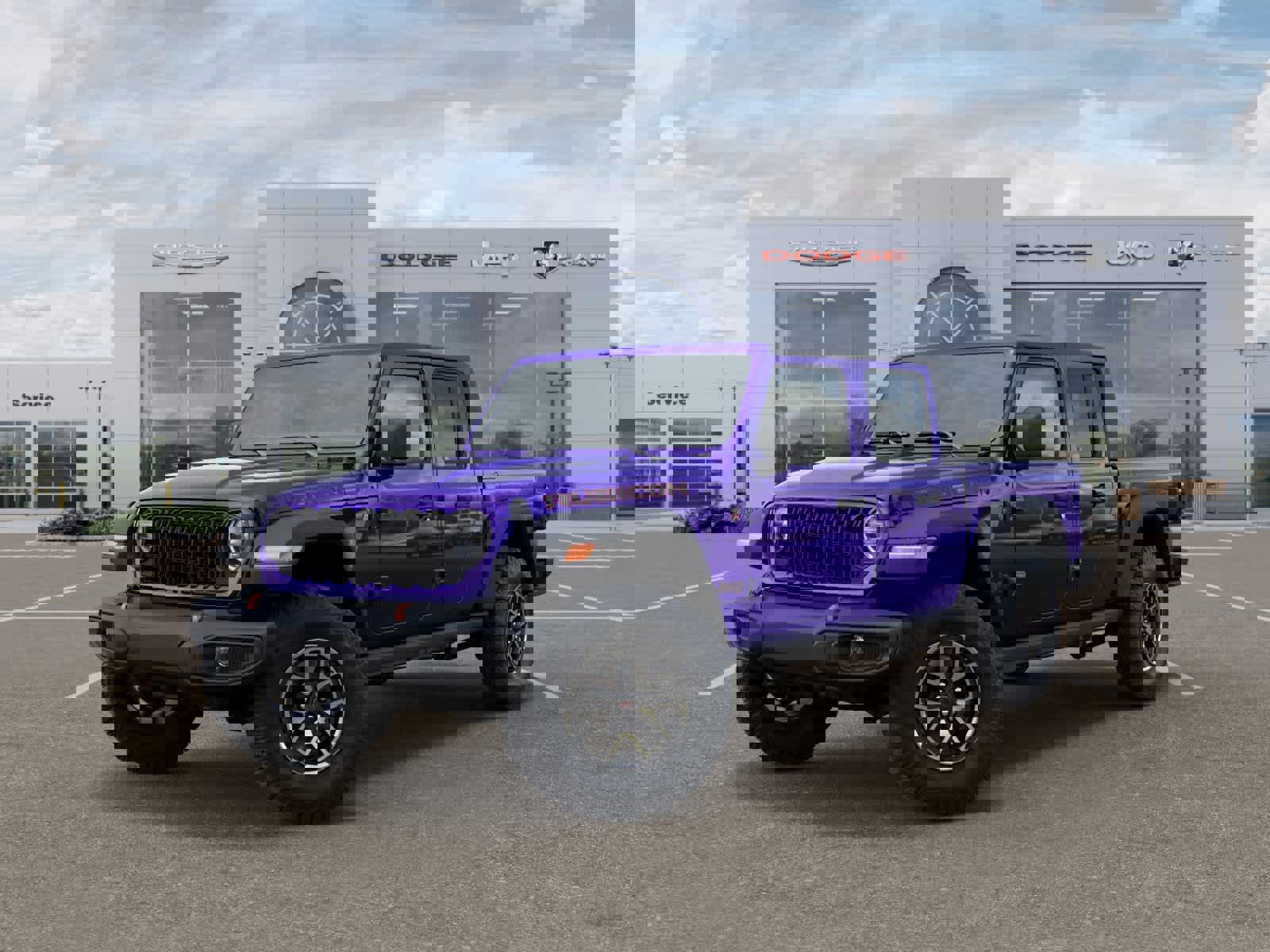 New 2026 Jeep Gladiator Rubicon w/ Steel Power Dome Hood Package image 1