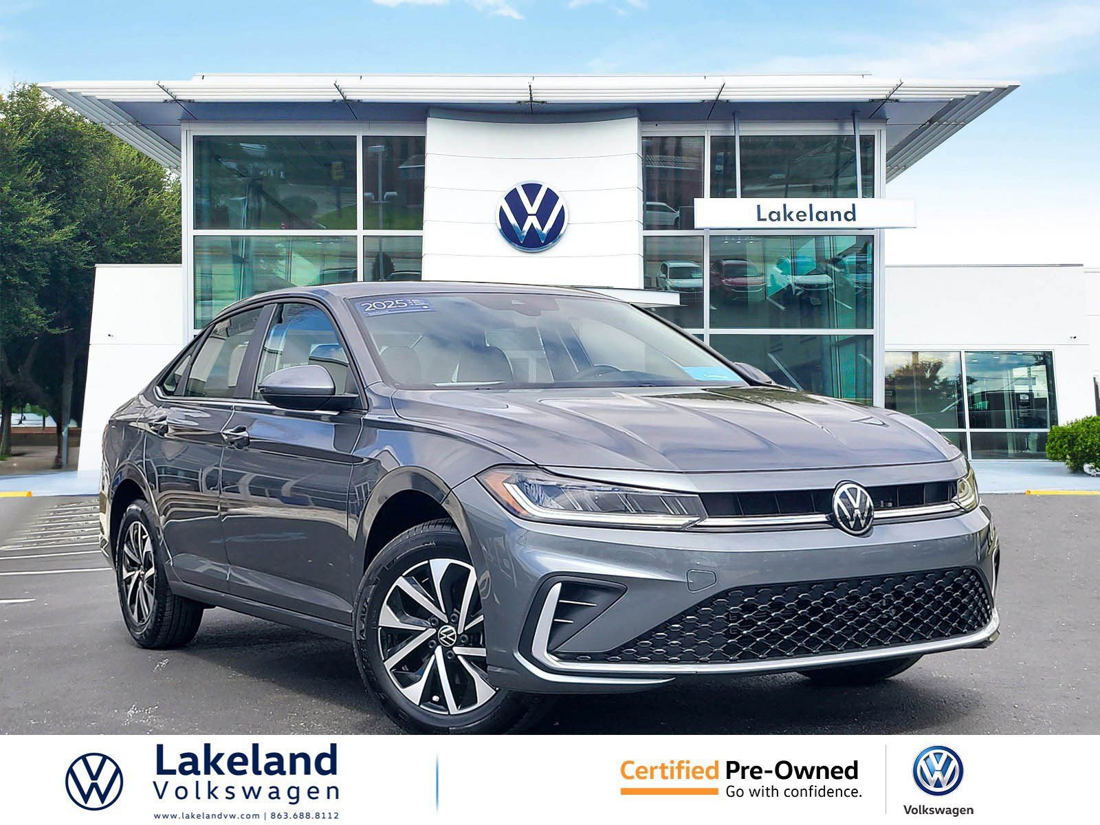 Certified 2025 Volkswagen Jetta S image 1