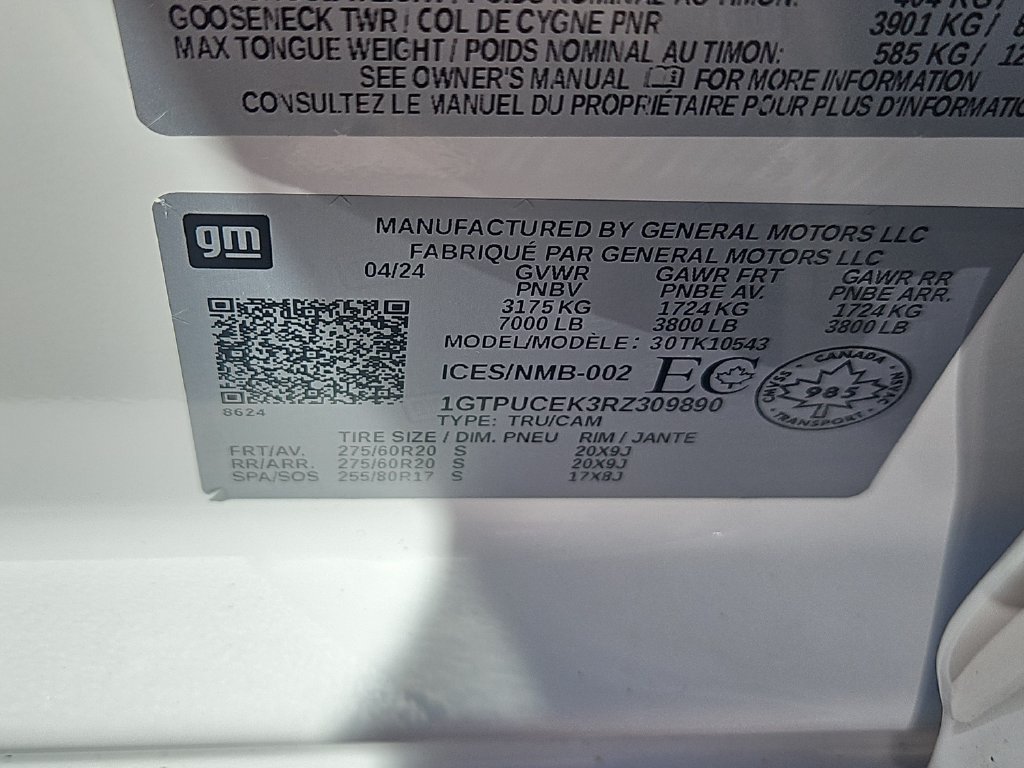 Used 2024 GMC Sierra 1500 Elevation AWD/4WD image 15