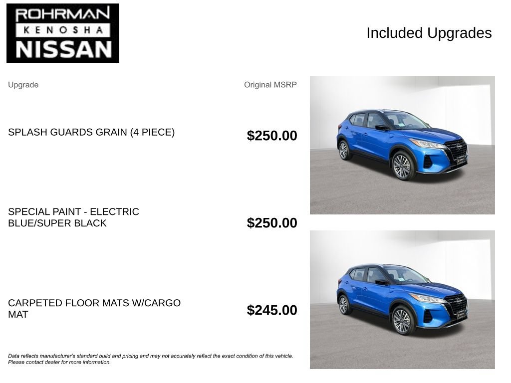 Certified 2024 Nissan Kicks SV FWD image 4