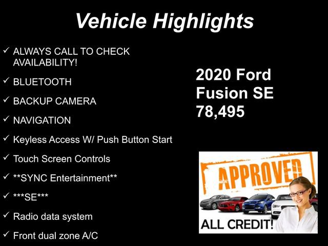 Used 2020 Ford Fusion SE image 9