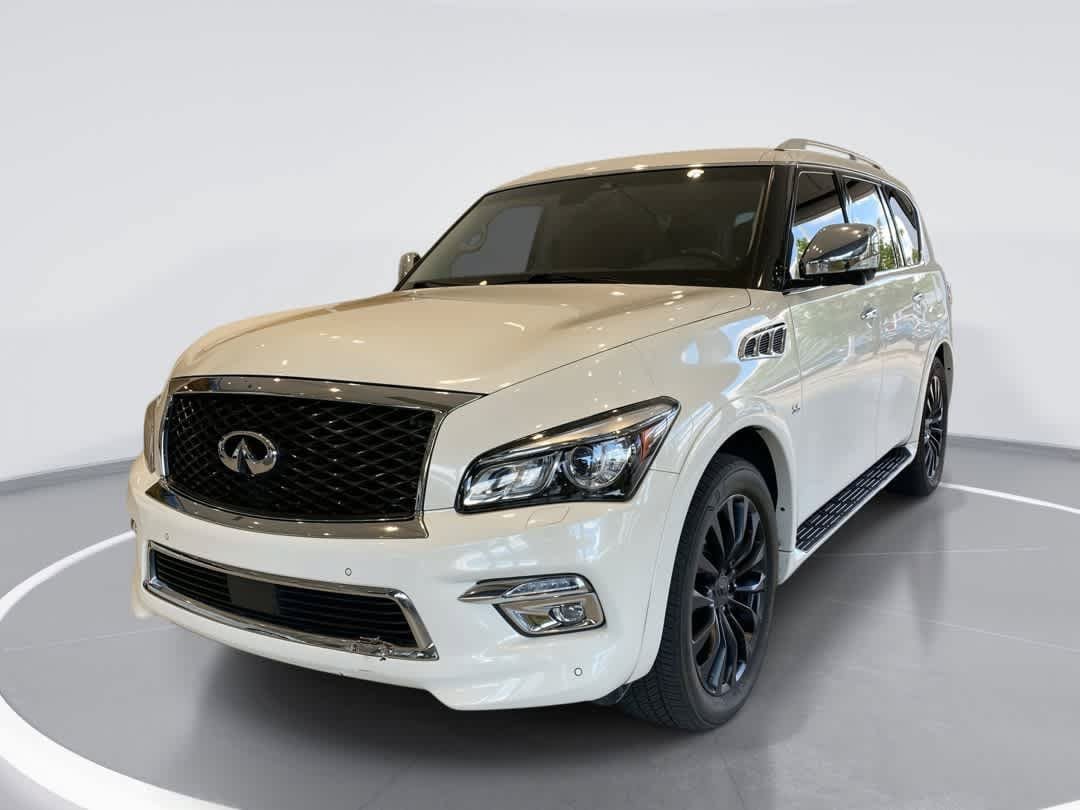 Used 2017 INFINITI QX80 4WD w/ Deluxe Technology Package