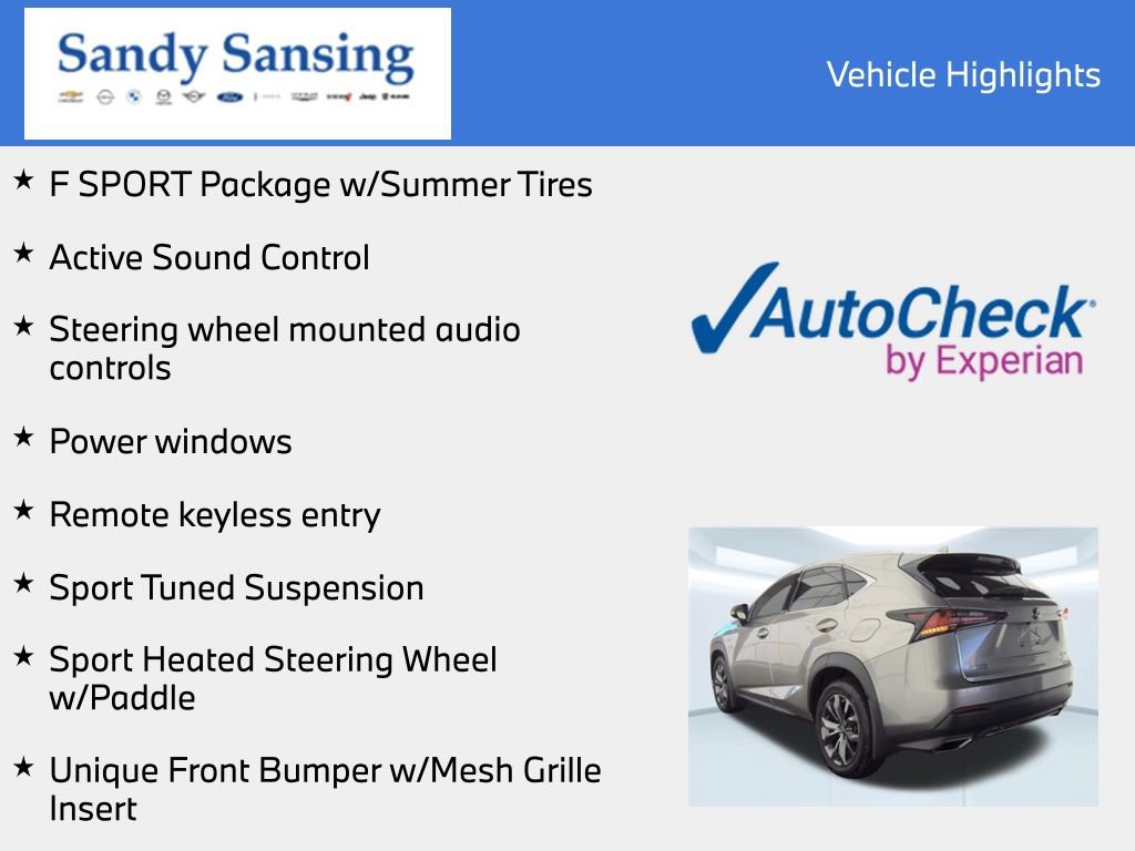 Used 2021 Lexus NX 300 F Sport w/ Accessory Package 2 image 7