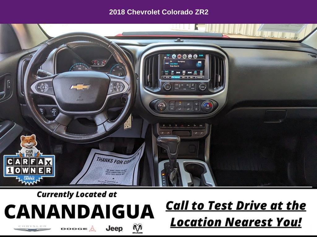 Used 2018 Chevrolet Colorado ZR2 w/ ZR2 Dusk Special Edition AWD/4WD image 12