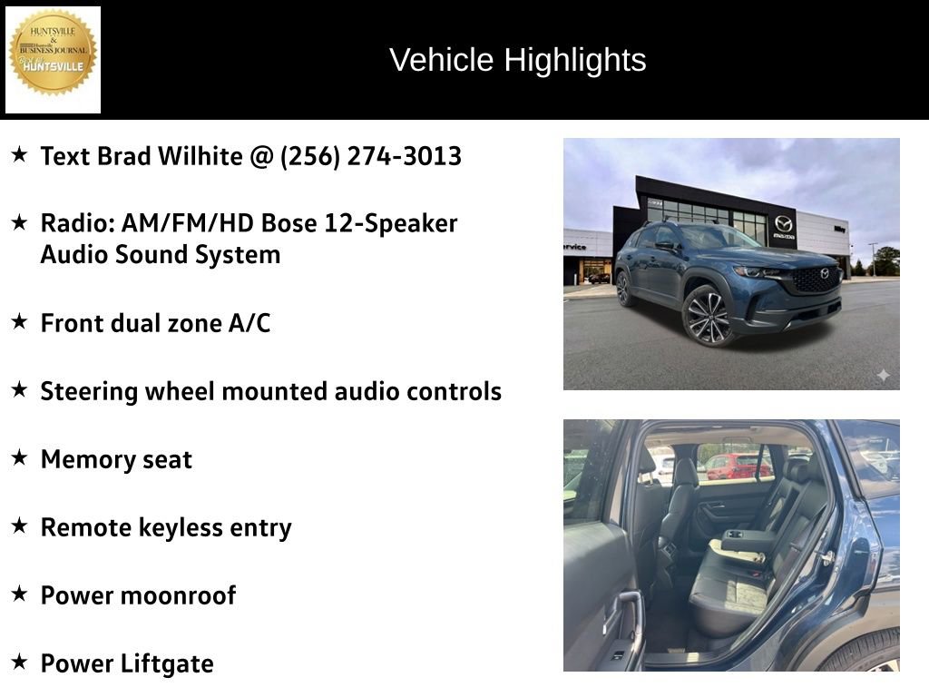 Certified 2026 MAZDA CX-50 AWD 2.5 S w/ Premium Package image 6