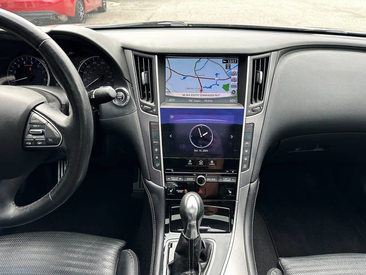 Used 2017 INFINITI Q50 Red Sport 400 image 23