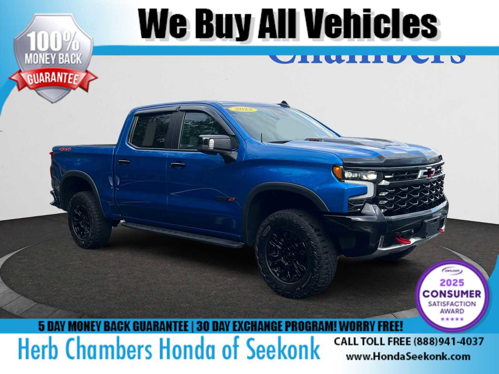 Used 2022 Chevrolet Silverado 1500 ZR2 w/ Technology Package