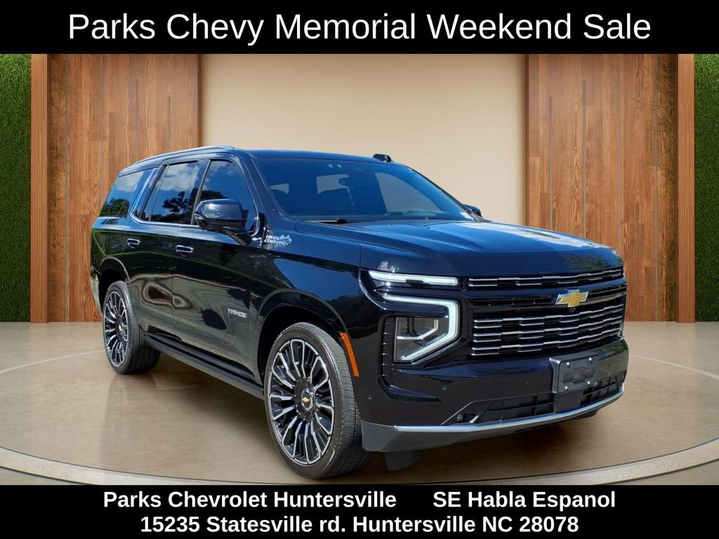Certified 2025 Chevrolet Tahoe High Country AWD/4WD image 1