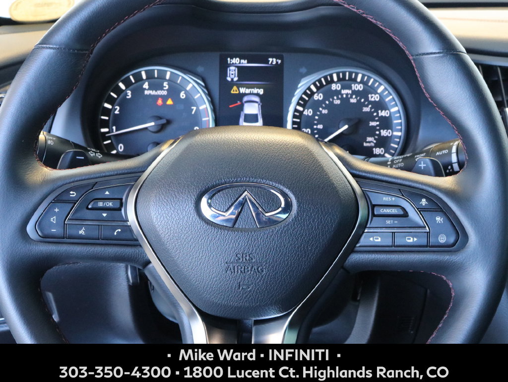 Used 2022 INFINITI Q60 Red Sport 400 w/ Carbon Fiber Package AWD/4WD image 9