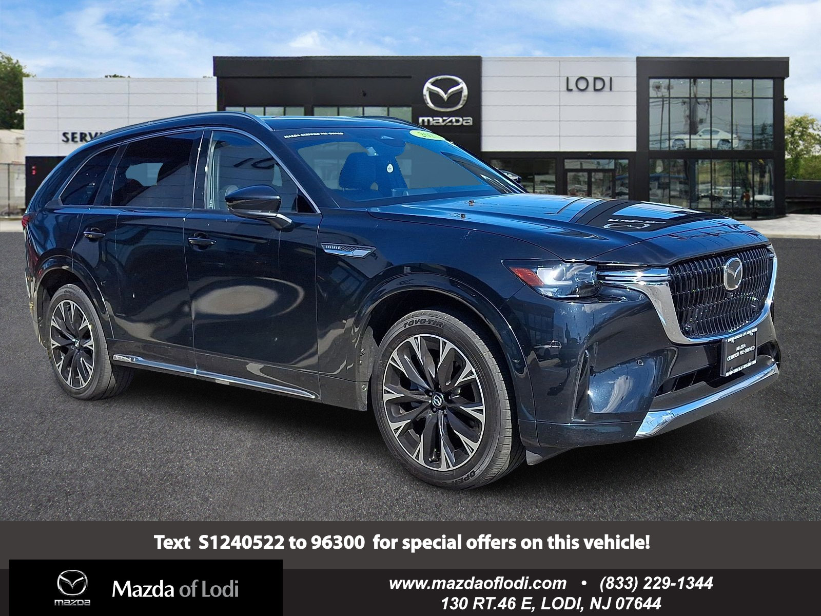 Certified 2025 MAZDA CX-90 3.3 Turbo S w/ Premium Package image 1