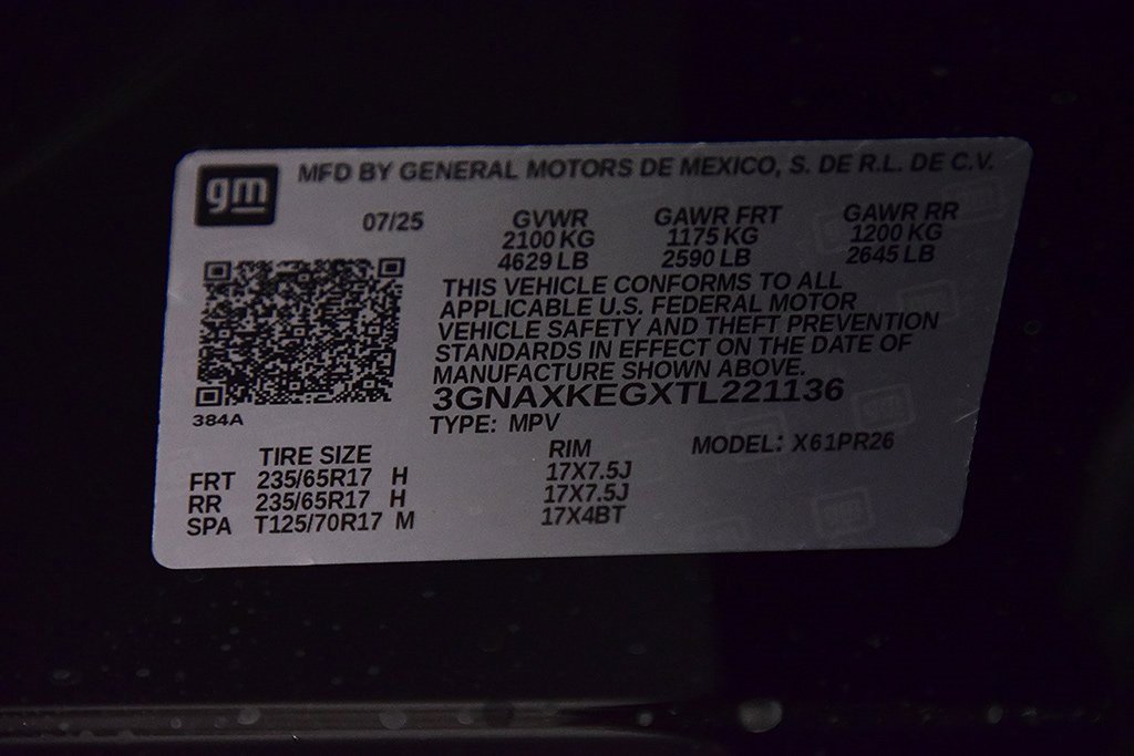 New 2026 Chevrolet Equinox ACTIV w/ Safety and Technology Package image 15