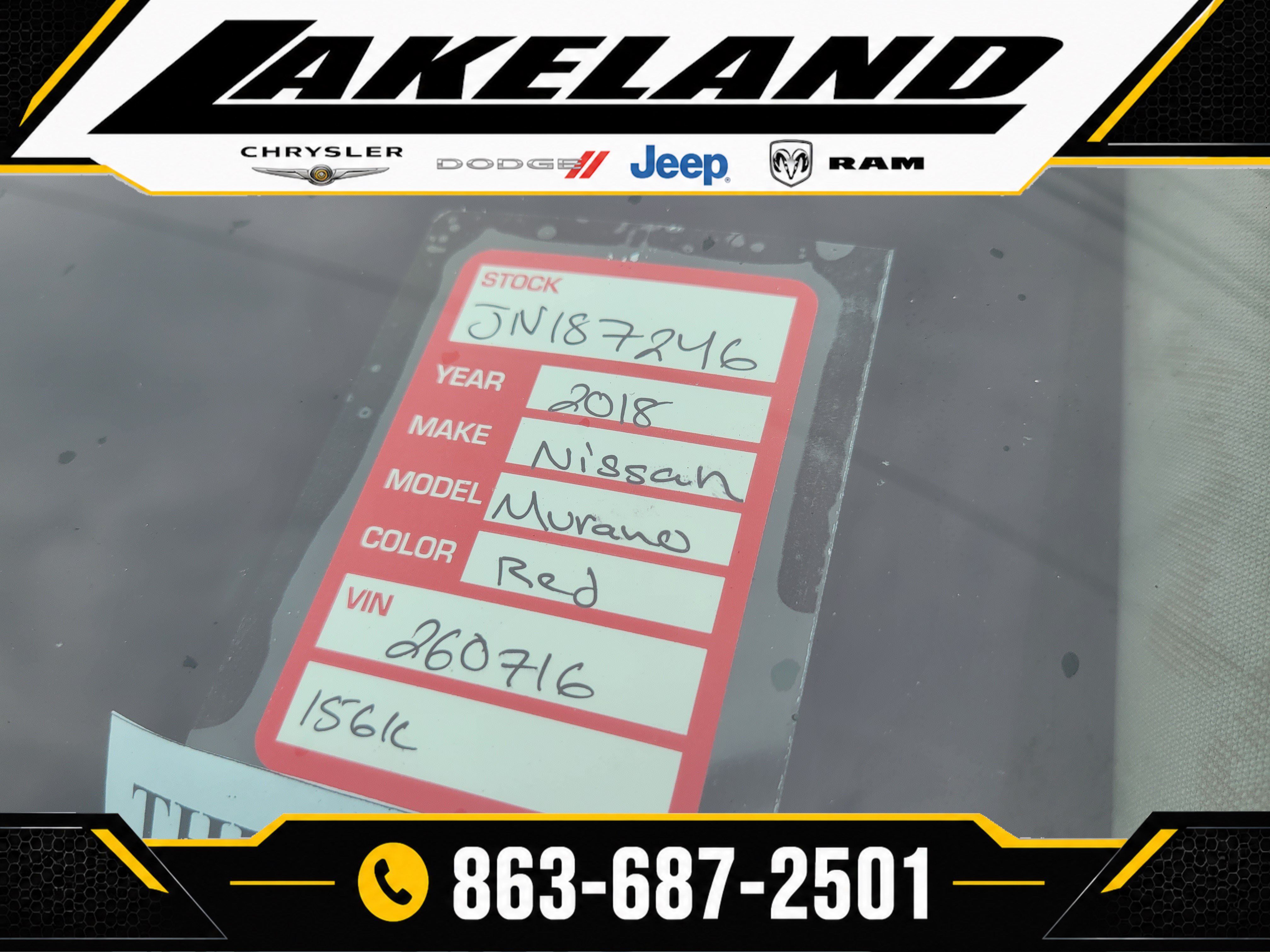Used 2018 Nissan Murano Platinum w/ Cargo Package AWD/4WD image 10
