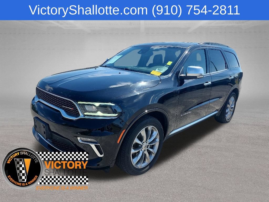 Certified 2021 Dodge Durango Citadel w/ Premium Entertainment Group RWD image 16
