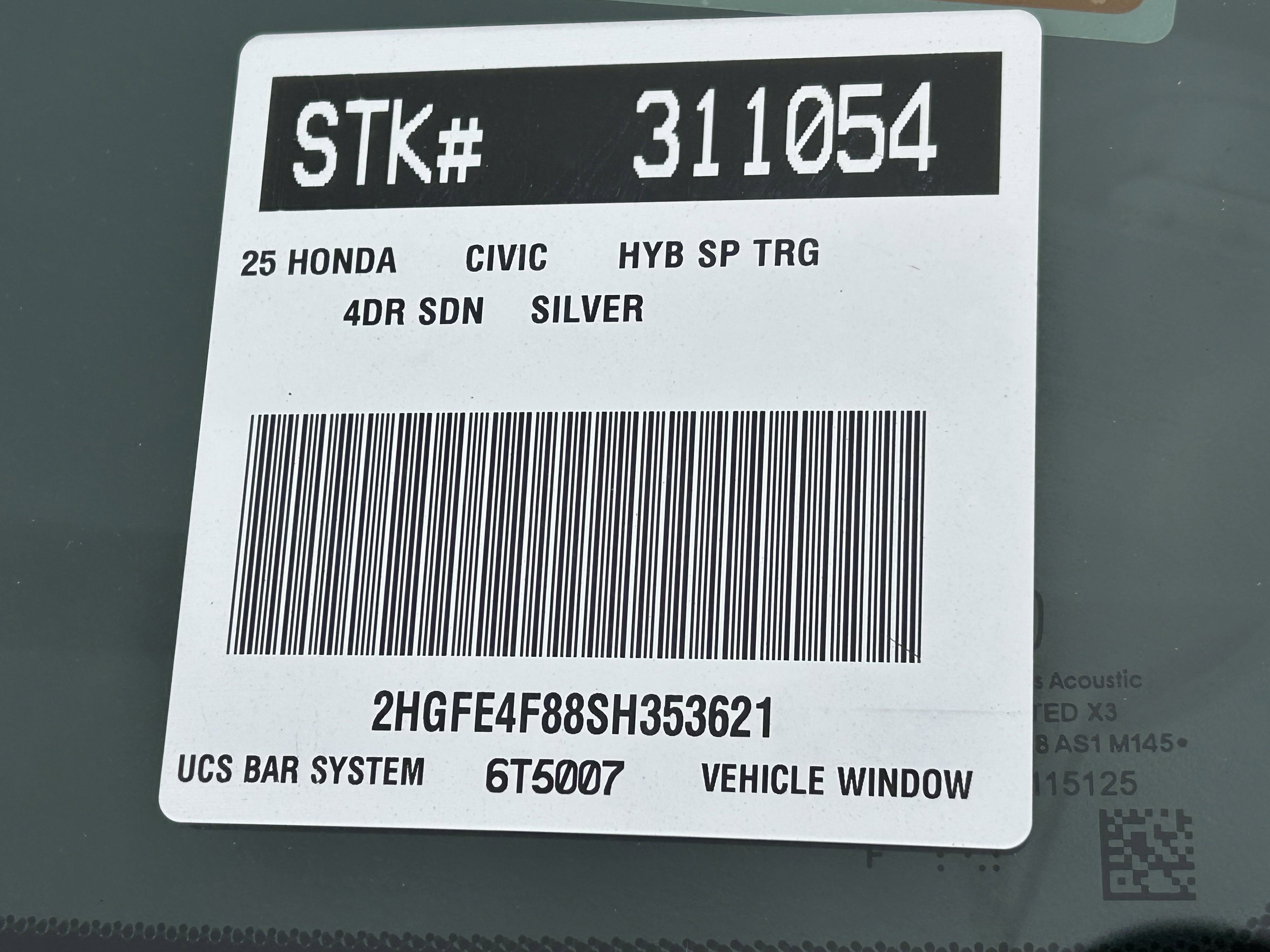 New 2025 Honda Civic Sport Touring image 21