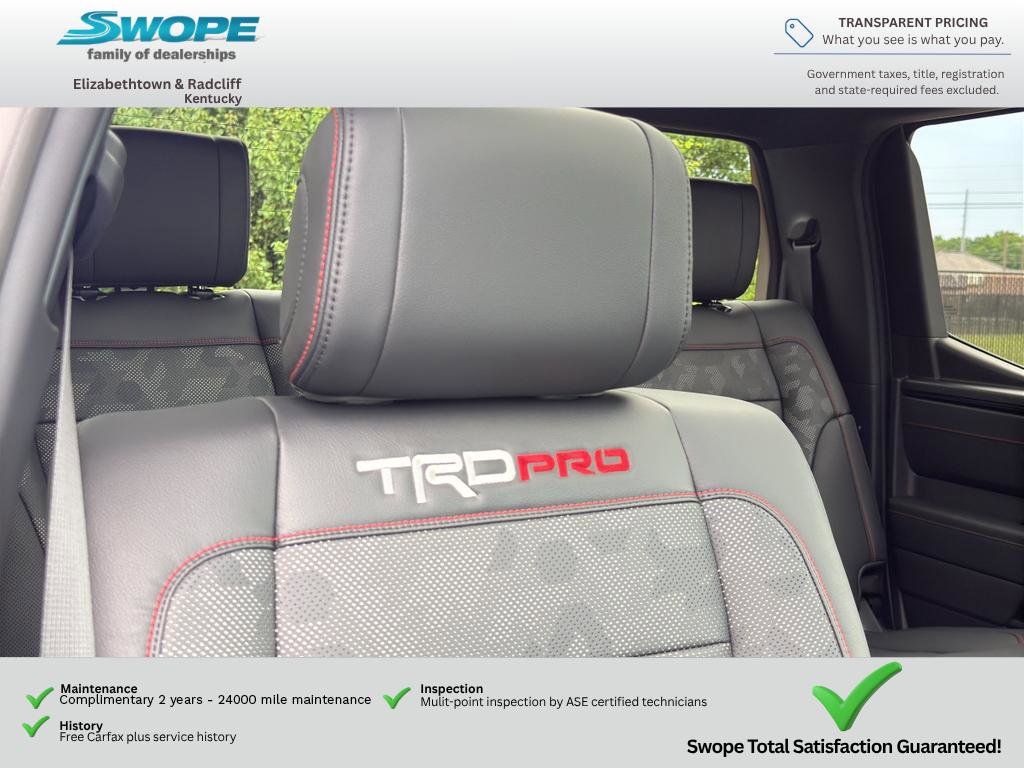 New 2026 Toyota Tundra TRD Pro AWD/4WD image 24
