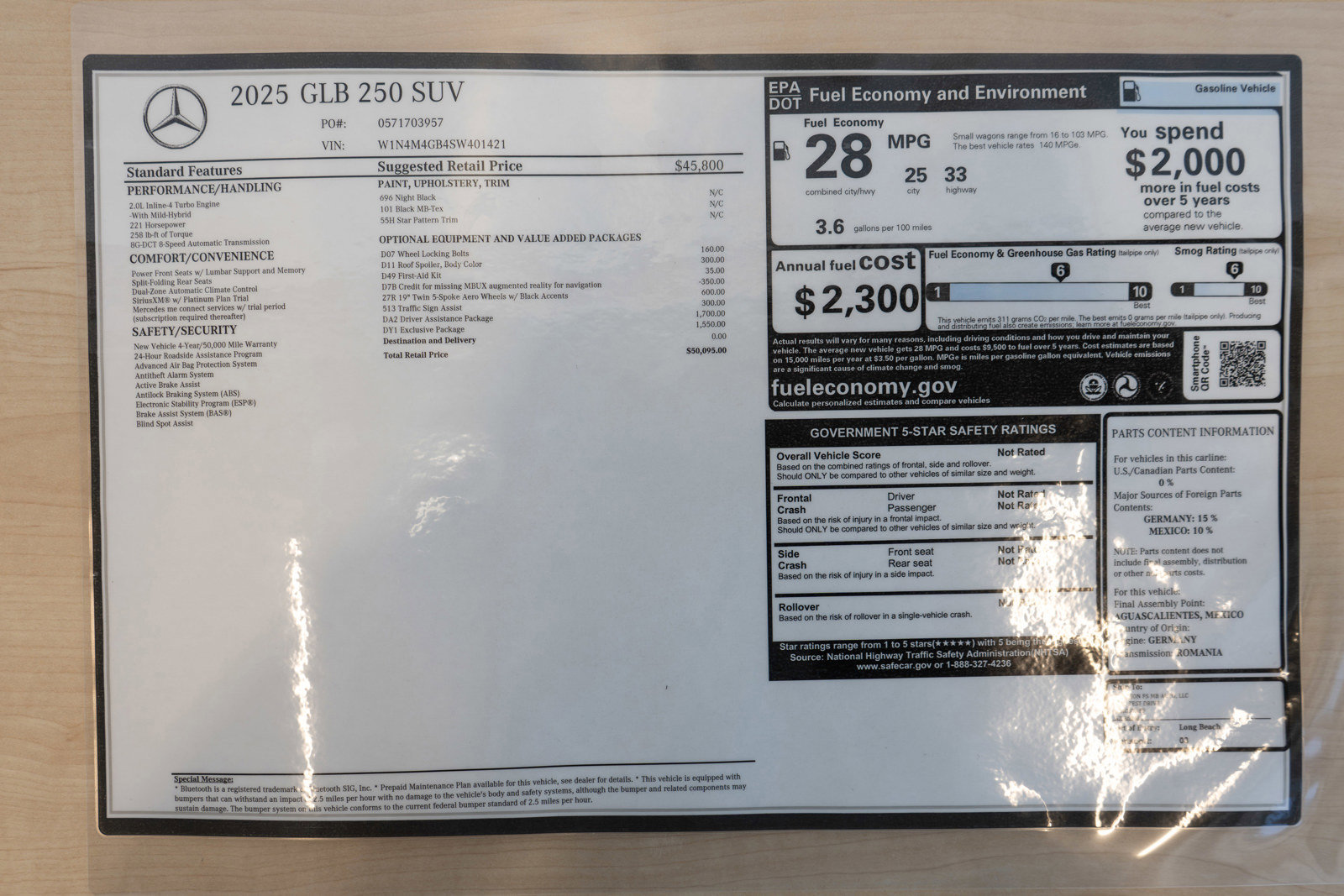 Used 2025 Mercedes-Benz GLB 250 GLB 250 image 35