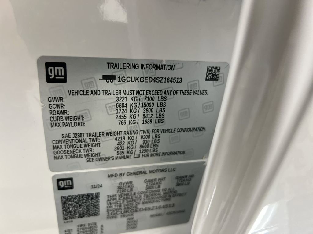 Certified 2025 Chevrolet Silverado 1500 LTZ w/ LTZ Premium Package image 29