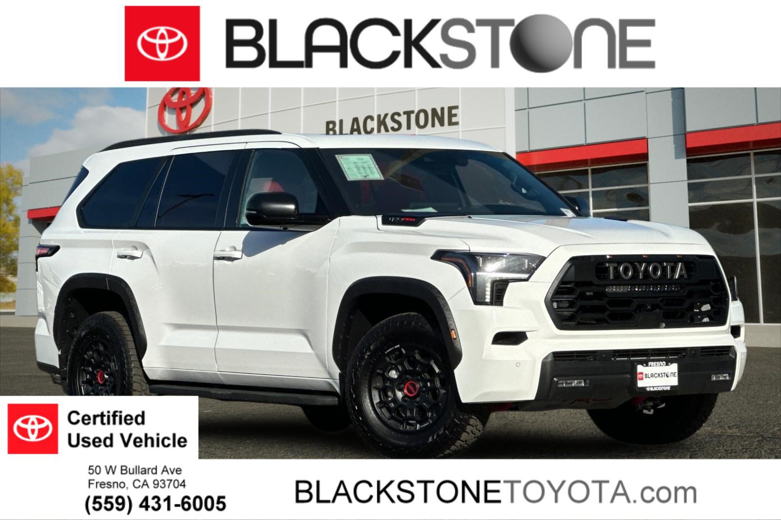 Certified 2024 Toyota Sequoia TRD Pro AWD/4WD image 1