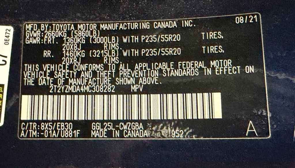 Used 2021 Lexus RX 350 F Sport w/ Cold Area Package (CT) image 31